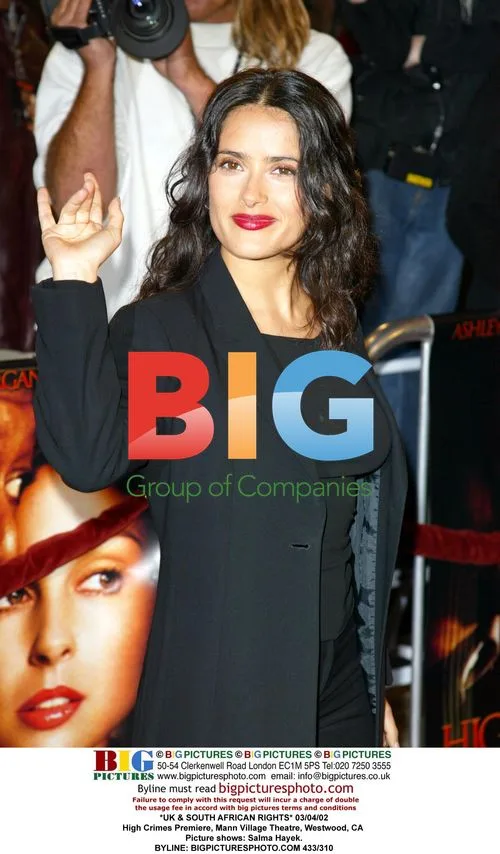 Salma Hayek at 'High Crimes' Premiere