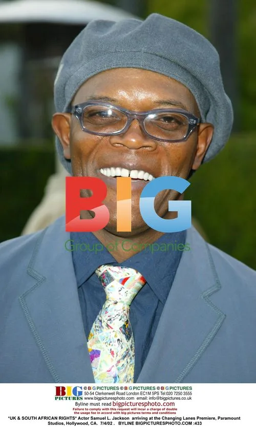 Samuel L. Jackson at Changing Lanes Premiere