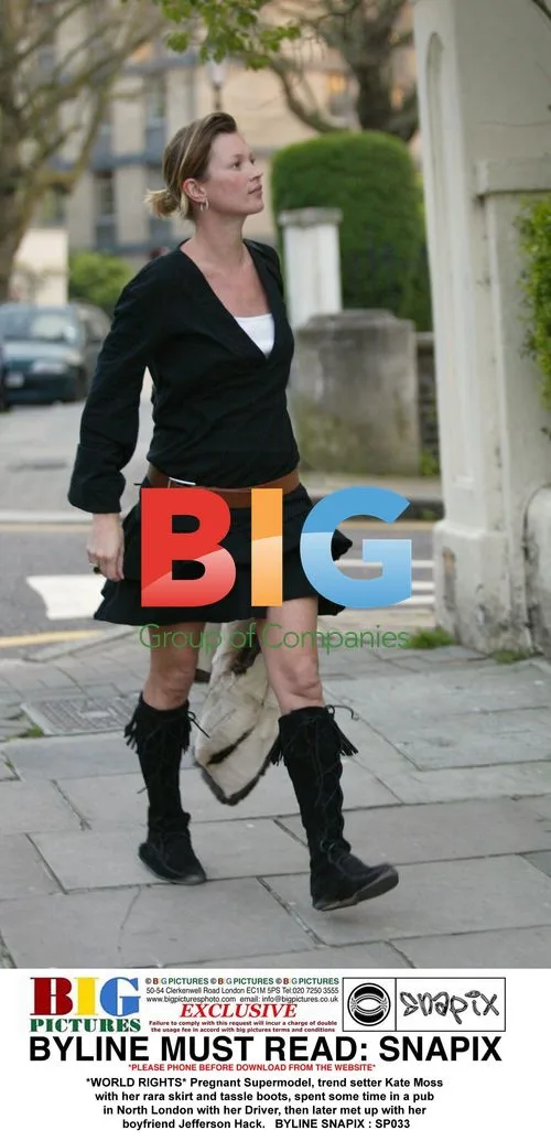 Kate Moss out and about in North London
