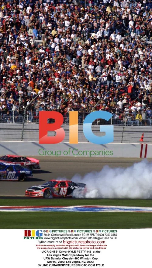 Kyle Petty at Las Vegas Motor Speedway