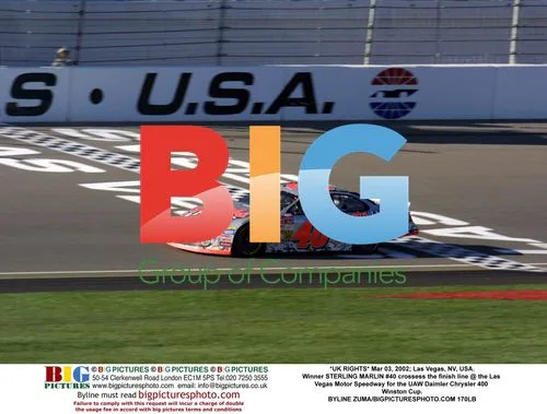 Sterling Marlin Wins UAW Daimler Chrysler 400