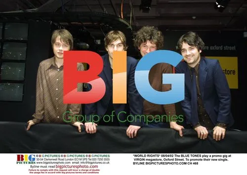 The BLUE TONES Promote New Single at Virgin Megastore