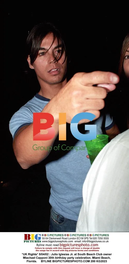 Julio Iglesias Jr. at Miami Birthday Party