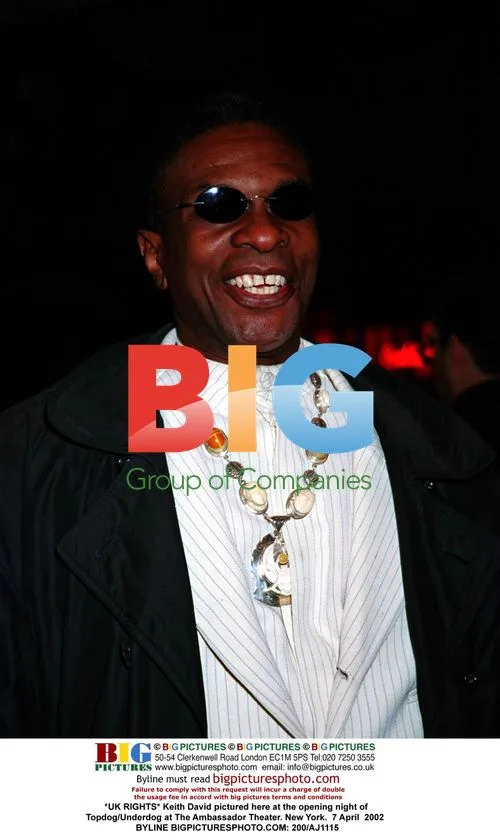 Keith David at Topdog/Underdog opening, NYC