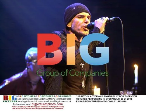 Billy Bob Thornton Performs in Stockholm