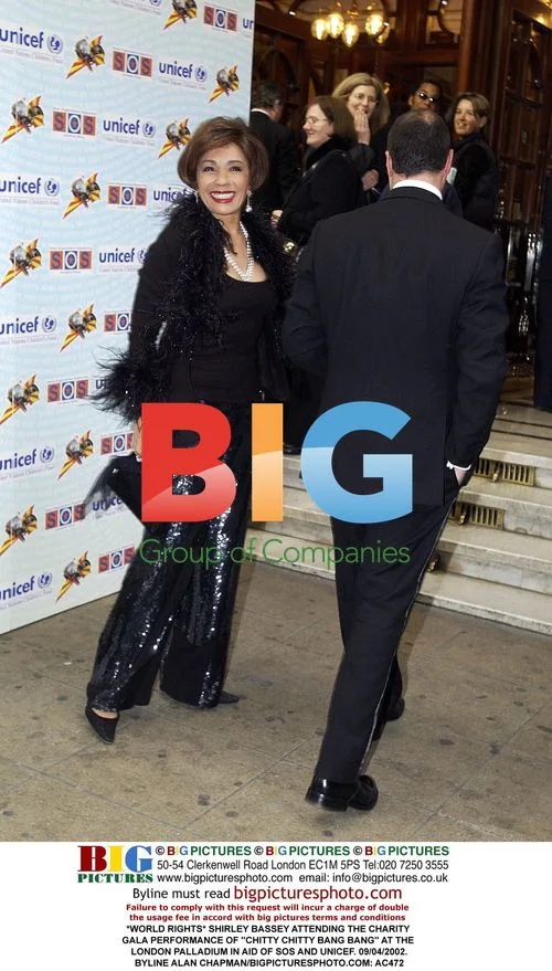 Shirley Bassey at Charity Gala