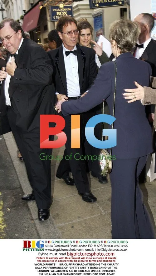 Sir Cliff Richard at 'Chitty Chitty Bang Bang' Charity Gala