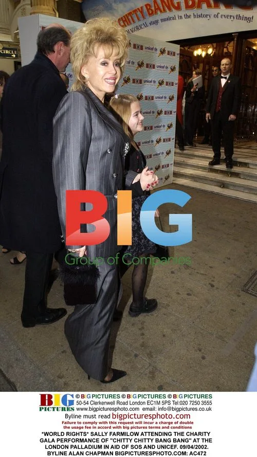 Sally Farmilow at Charity Gala