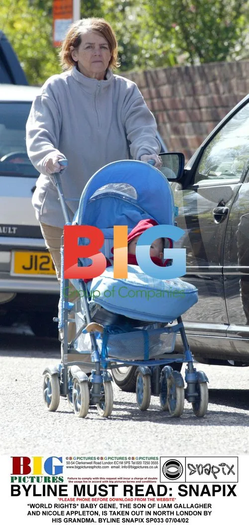 Liam Gallagher's Son Gene out with Grandma