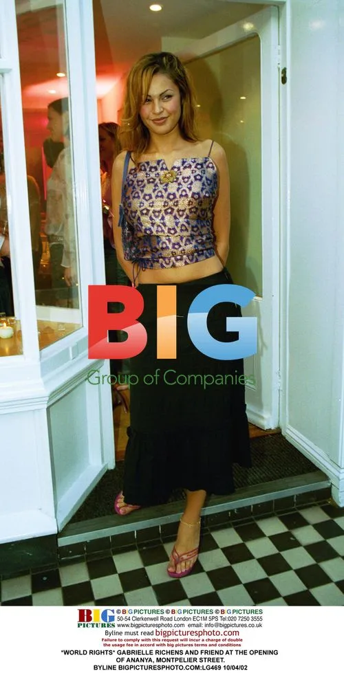 Gabrielle Richens at Ananya Opening