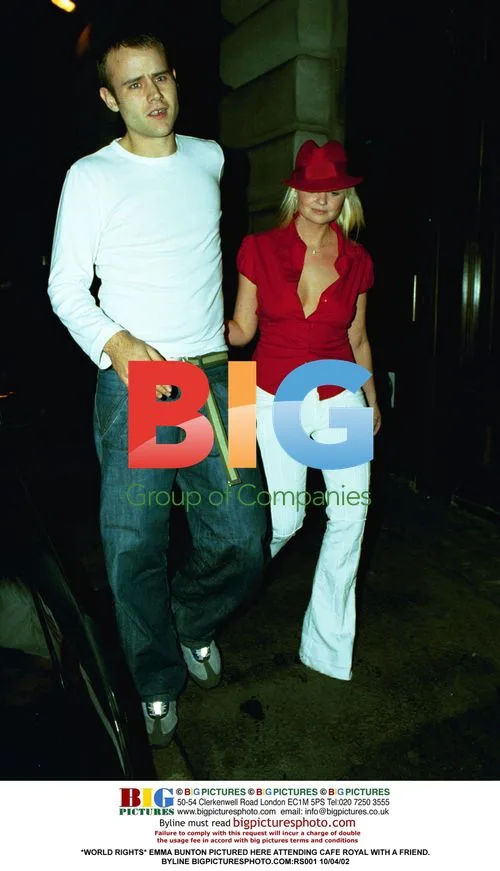 Emma Bunton Attending Cafe Royal