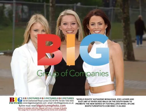 Katharine, Zoe, and Suzy promote Footballers Wives