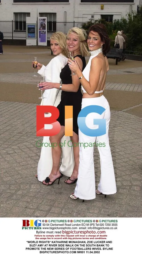 Katharine, Zoe, and Suzy Promote 'Footballers Wives'