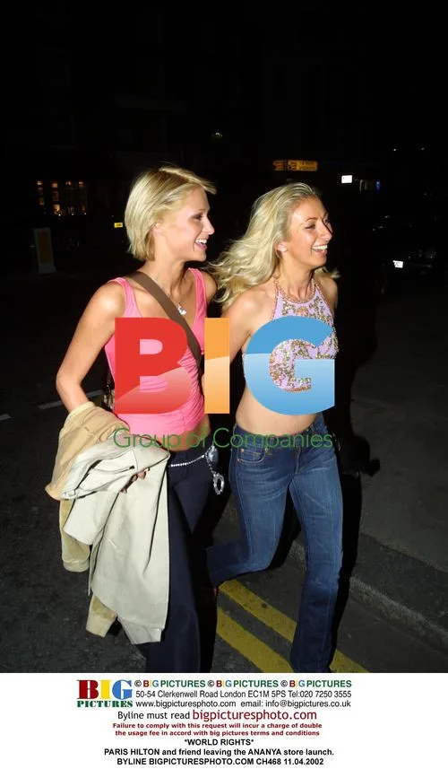 Paris Hilton leaving ANANYA store launch