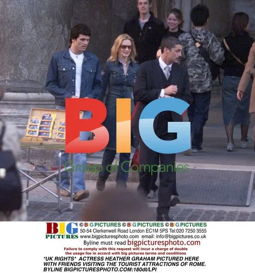 Heather Graham Visits Rome