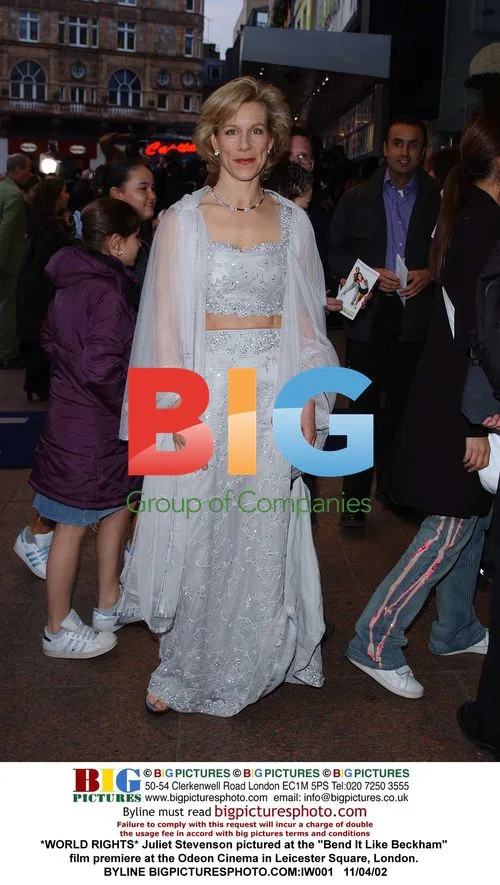Juliet Stevenson at "Bend It Like Beckham" premiere
