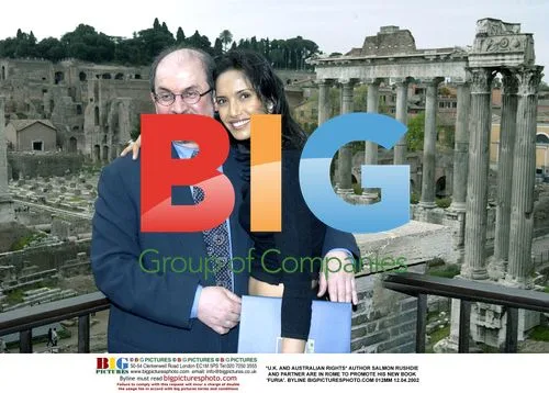 Salmon Rushdie Promotes New Book 'Furia' in Rome