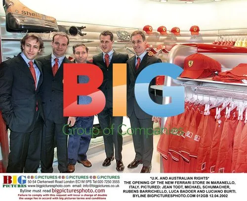 Opening of new Ferrari store in Maranello