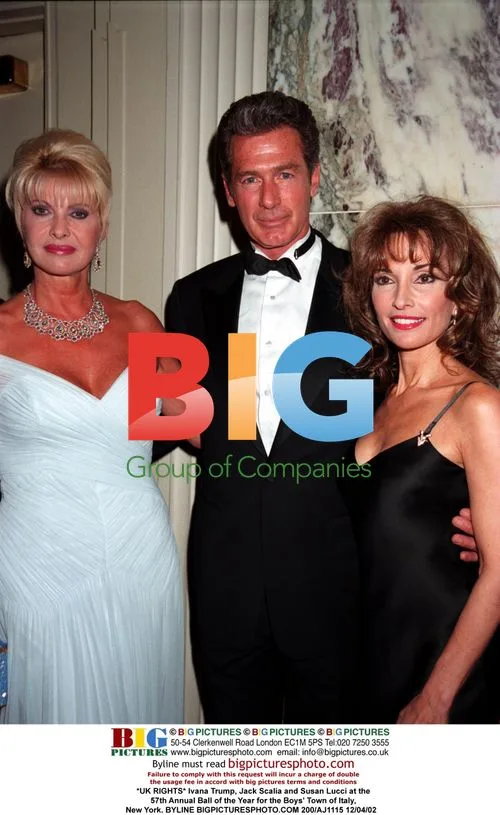 Ivana Trump, Jack Scalia and Susan Lucci at Charity Ball