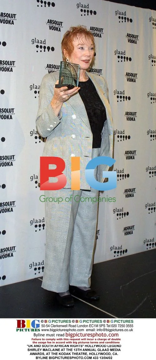 Shirley MacLaine at 13th GLAAD Media Awards