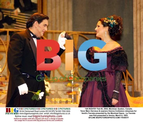 Marc Hervieux & Gianna Corbisiero Rehearse for La Traviata