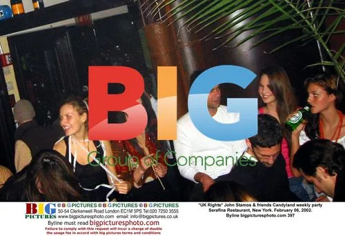 John Stamos & friends at Candyland party