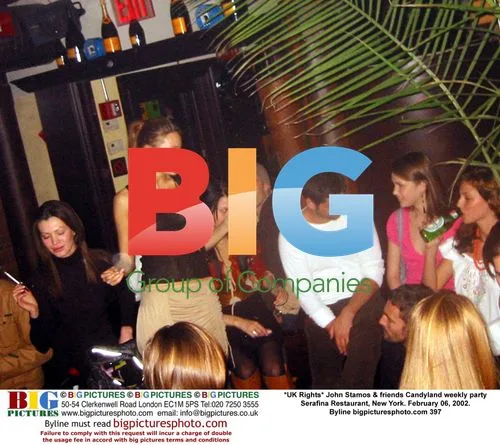 John Stamos & friends at Candyland party