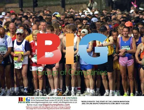 London Marathon 2002 Start