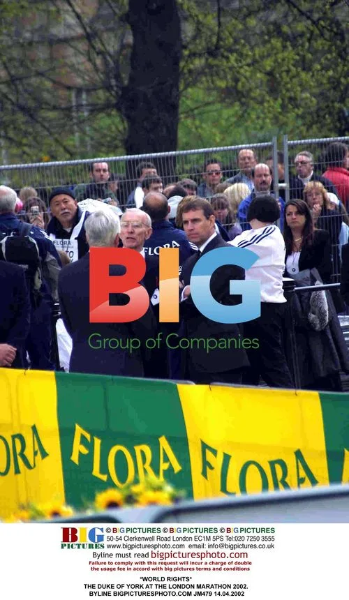 The Duke of York at London Marathon 2002