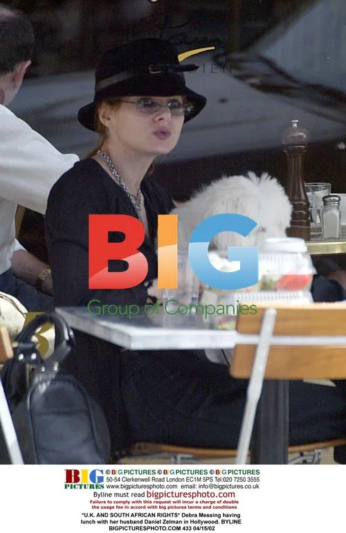 Debra Messing Lunches with Husband in Hollywood