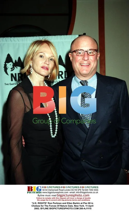 Ron Perlman and Ellen Barkin at The Forces Of Nature Gala