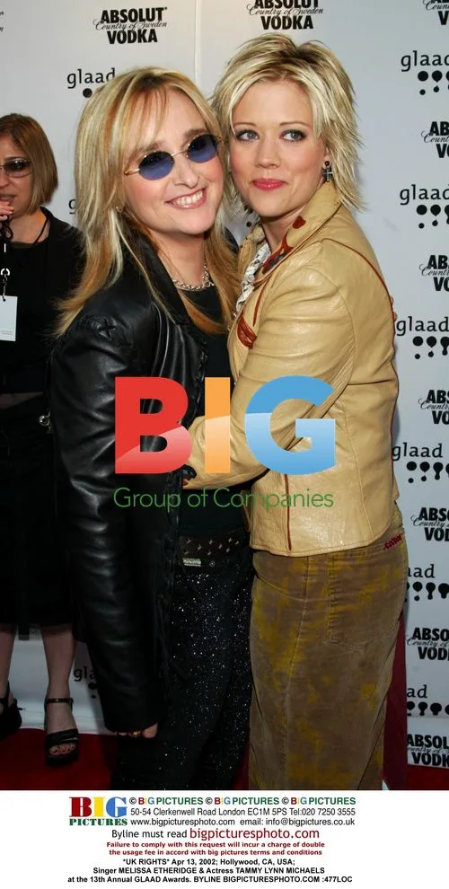 Melissa Etheridge and Tammy Lynn Michaels at GLAAD Awards