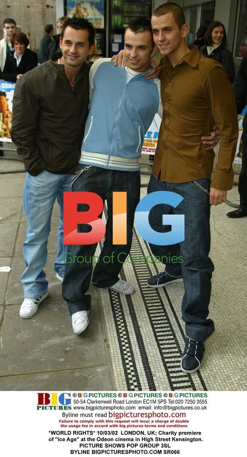3SL at "Ice Age" Charity Premiere in London