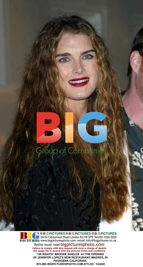 Brooke Shields at Jennifer Lopez's Restaurant Opening