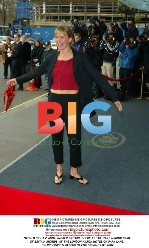 ANNA WALKER AT PRIDE OF BRITAIN AWARDS