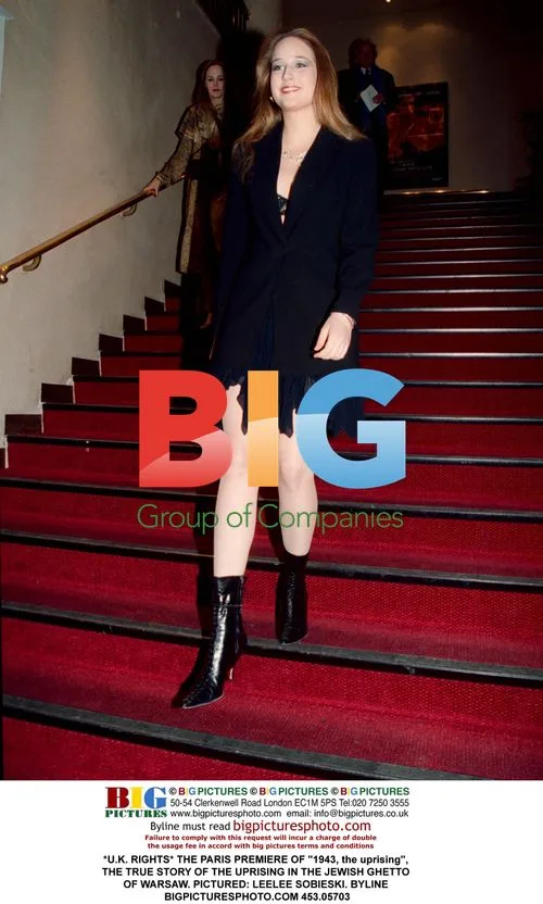 Leelee Sobieski at Warsaw Uprising Film Premiere