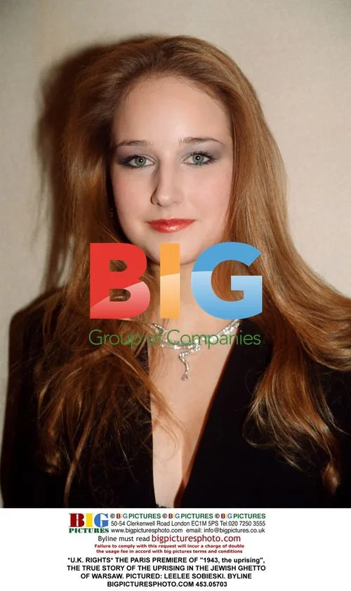 LEELEE SOBIESKI at "1943, the uprising" Premiere