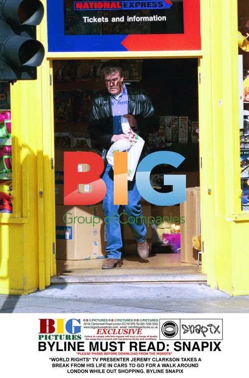 Jeremy Clarkson Takes a Break From Cars in London