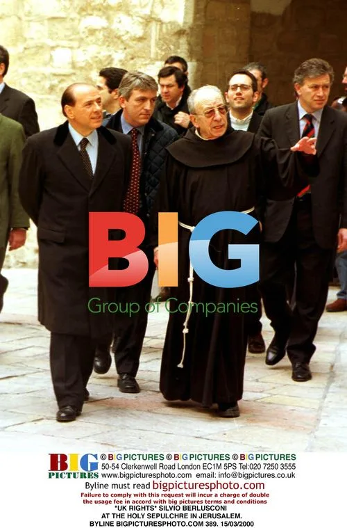 Silvio Berlusconi at the Holy Sepulchre