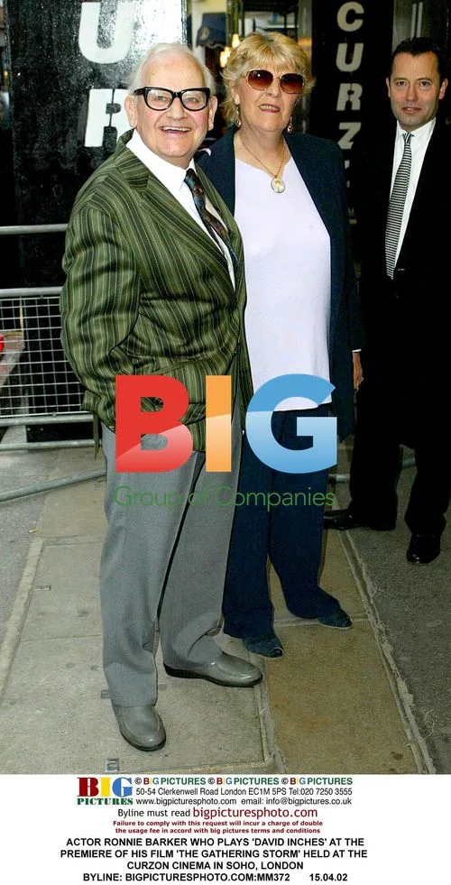Ronnie Barker at 'The Gathering Storm' premiere