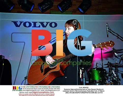 Suzanne Vega Performing at Volvo Party