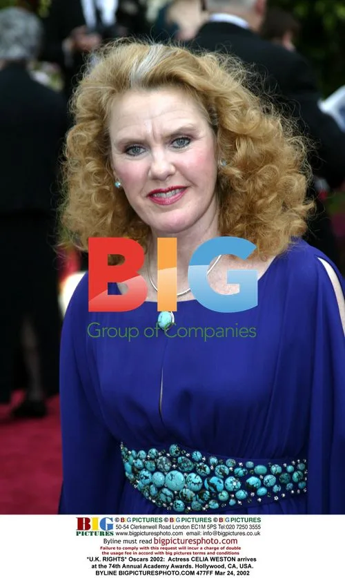 Celia Weston Arrives at 2002 Oscars