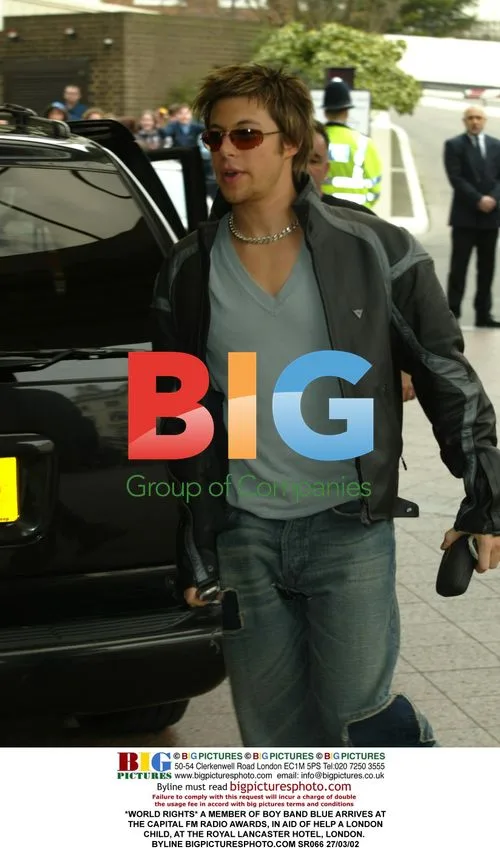 Boy Band Blue Member at Capital FM Radio Awards