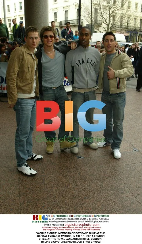 Boy Band Blue at Capital FM Radio Awards