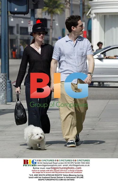 Debra Messing has lunch with husband in Hollywood