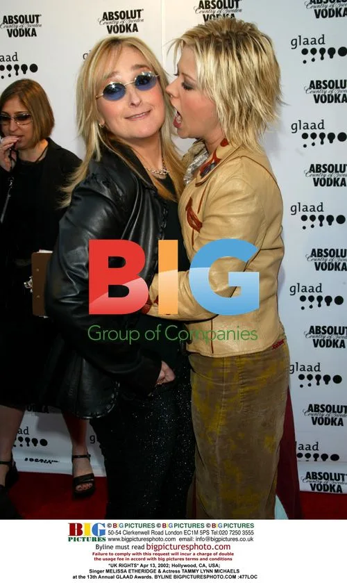 Melissa Etheridge & Tammy Lynn Michaels at GLAAD Awards