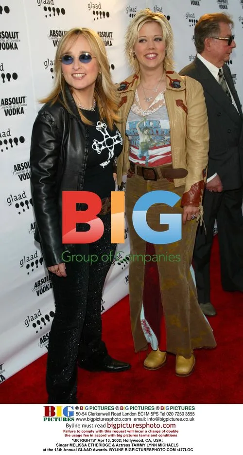 Melissa Etheridge & Tammy Lynn Michaels at GLAAD Awards