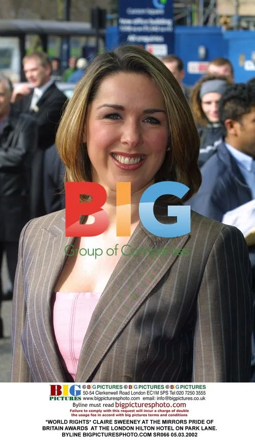 CLAIRE SWEENEY AT PRIDE OF BRITAIN AWARDS