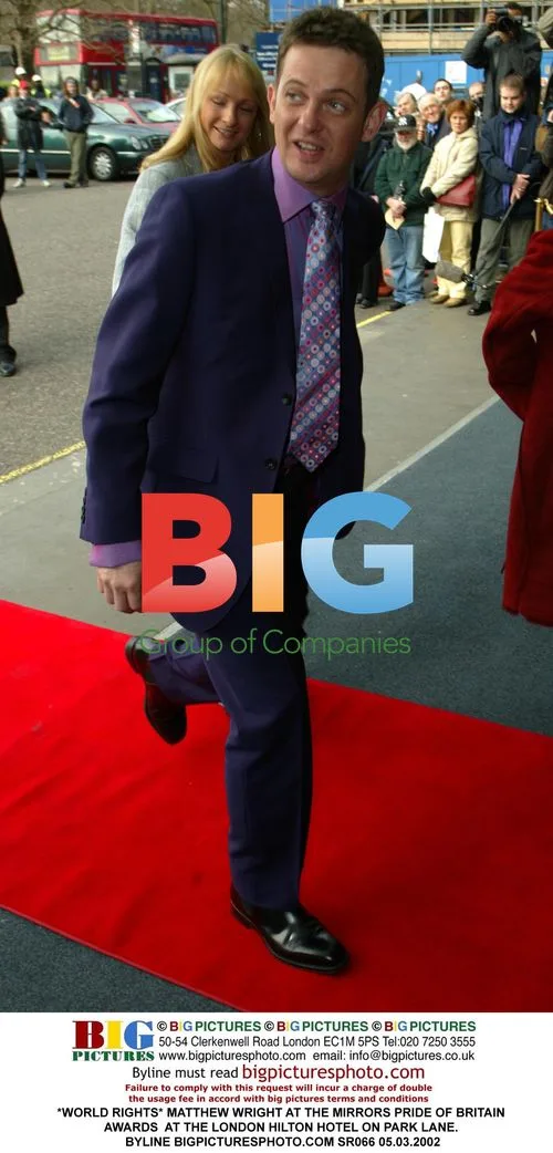 Matthew Wright at Pride of Britain Awards