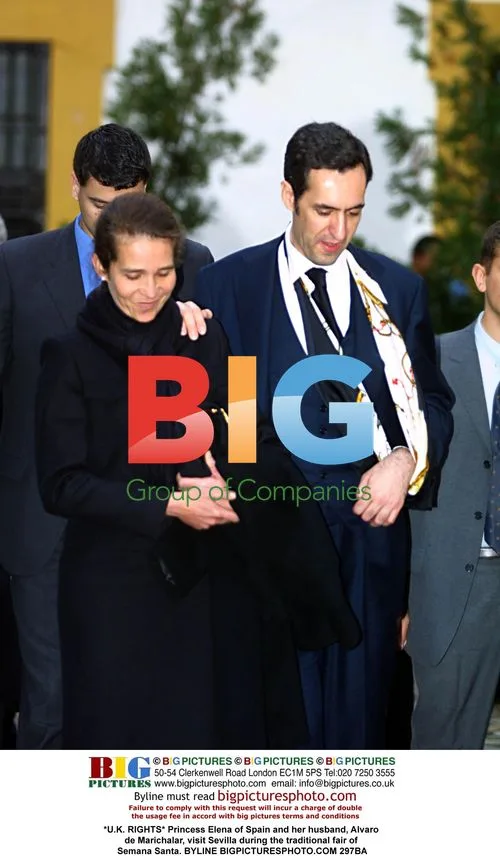 Princess Elena and husband visit Sevilla fair
